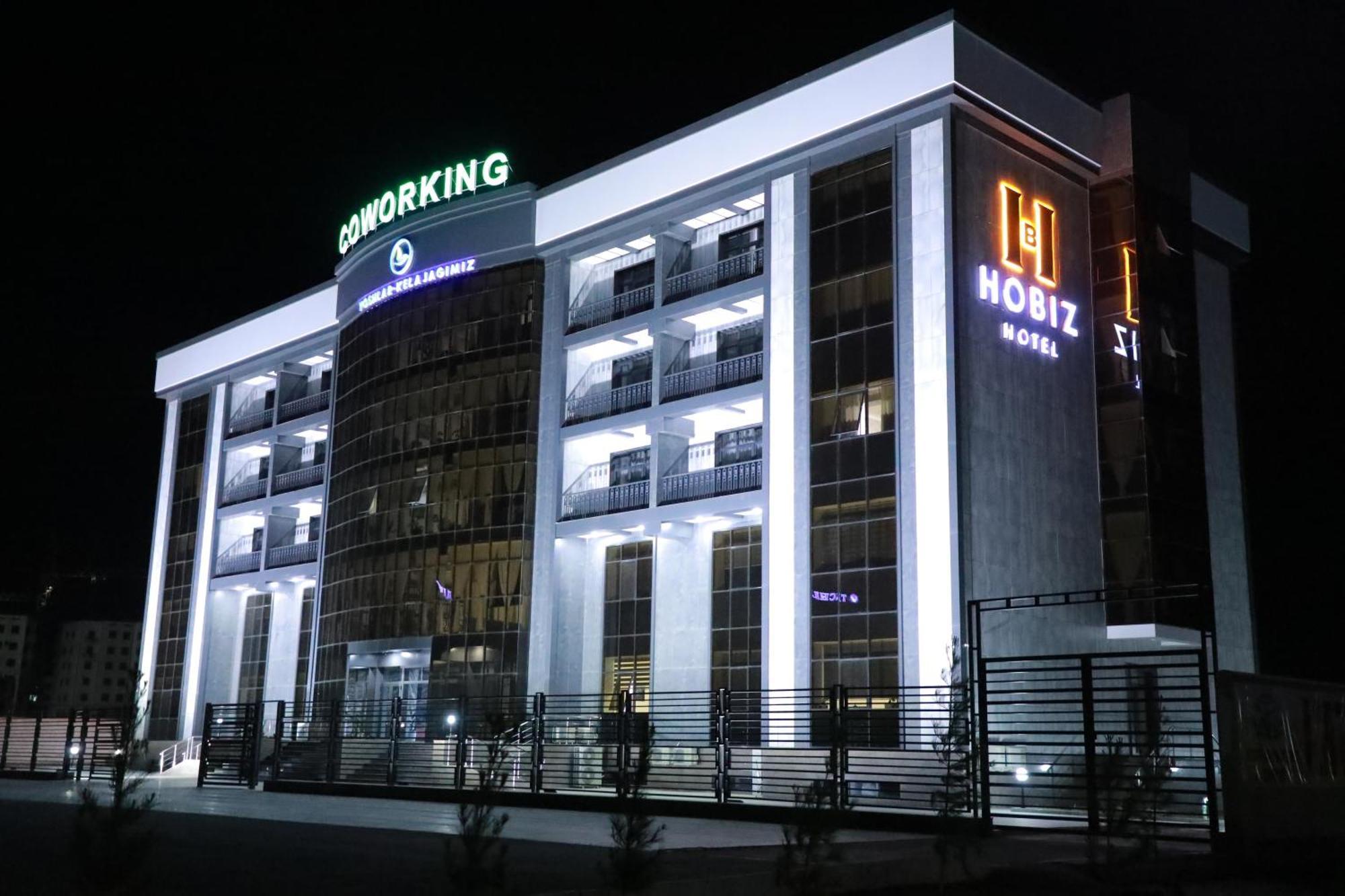 Hobiz Hotel Navoi Exteriör bild